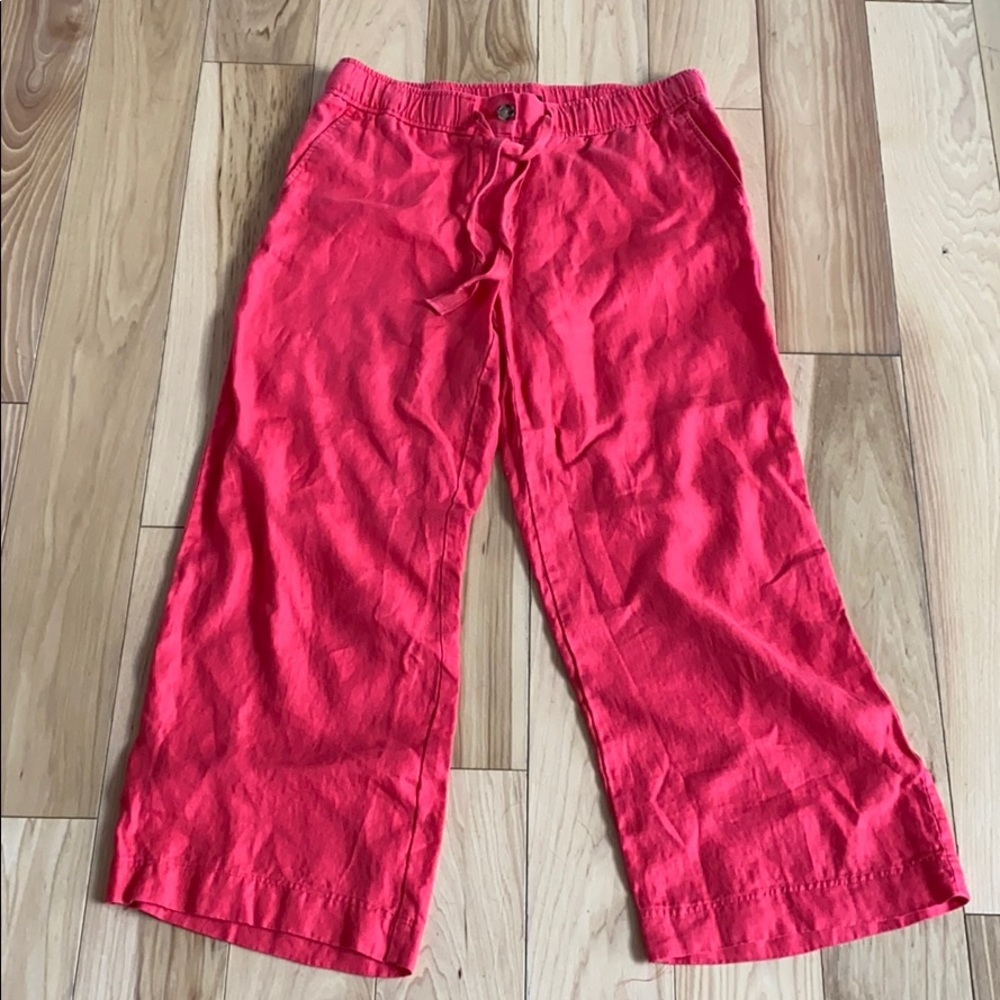 Ann Taylor Loft Linen Pants